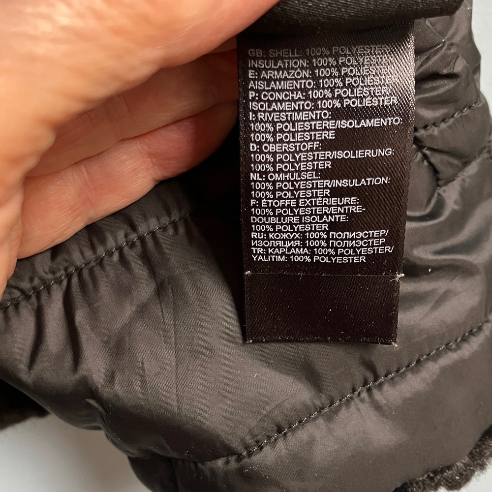 The North Face Girl’s Reversible Mossbud Swirl Vest Medium (10/12) - Picture 10 of 11